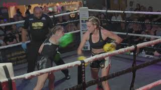 NRG Fight Night  Fight 12  Becca Newham v Lorett Harding  Boxing [upl. by Eceinal748]