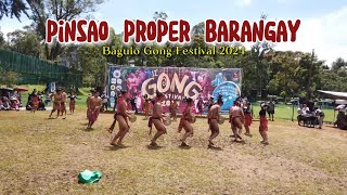 Pinsao Proper Barangay  Baguio Gong Festival 2024 [upl. by Ecenaj183]