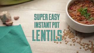 Super Easy Instant Pot Lentils  Forks Over Knives [upl. by Stanton]