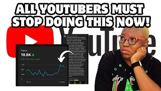 youre lying to GET VIEWS amp WATCH HOURS ON YOUTUBE [upl. by Emersen25]