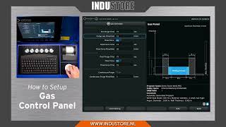 Industore Orbitaal lassen  Backinggas  How to Setup Gas Control Panel Liters  Formeren [upl. by Kries]