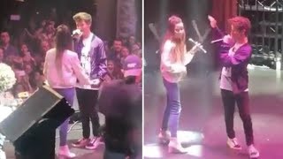 Hayden Summerall Tells Annie Hes IN LOVE With Her Onstage At Their Concert [upl. by Mokas]