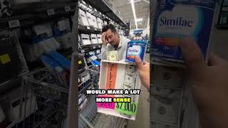 Single Dads Struggle 20 or Baby Formula shorts shortvideo [upl. by Ainegul]