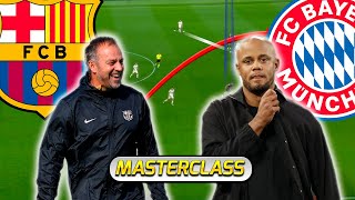 🔵🔴 BARCELONA 4 BAYERN MUNICH 1 🔴🔴 MASTERCLASS TACTICO de FLICK  TECH Universidad UNIMETA [upl. by Lielos]