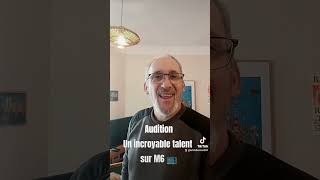 Audition pour Un Incroyable talent humour comique drôle rire unincroyabletalent lfauit TV [upl. by Mosenthal]