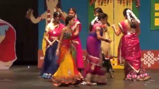 TAM Sankranthi Sambaralu 2016  Sankranthi Medley  dance [upl. by Neenwahs50]