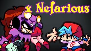 FNF x Nefarious  FULL WEEK  MOD  CutScence [upl. by Hplar]