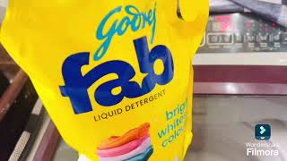 Godrej Fab Liquid Detergent Review for Dirty Socksgodrej liquiddetergent godrejfabreviewviral [upl. by Enyallij704]