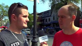 Vox Pop  Guy Nantel fête le 375e anniversaire de Montréal en sondant ses habitants [upl. by Justinian975]