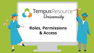 Tempus Resource Configuration Role Management amp Access [upl. by Geilich]