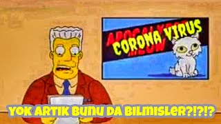 Simpsonlar coranavirusü bildiler mi [upl. by Virnelli321]