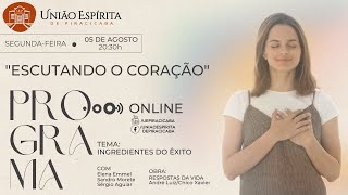 Escutando o Coração 146 – Item 3 Ingredientes do êxito – 05Ago24 – ao vivo pela UEP [upl. by Enilkcaj321]