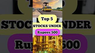 5 best stocks under 500 rupees  best Stocks to buy now  penny share s shortsfeed ytshorts [upl. by Orravan603]