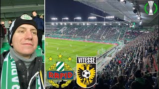 Stadium vlog RAPID WIEN  VITESSE [upl. by Itsirhc]