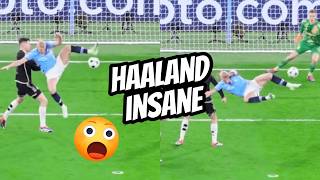 Erling Haalands Stunning Back Heel Acrobatic Goal Against Sparta Praha [upl. by Rafter]