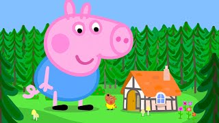 Giant George Pig 🌳  Peppa Pig Official Full Episodes [upl. by Aimahs]