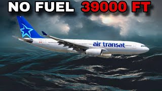 Air Transat Flight 236 With No Fuel Emergency Landing Aviation History [upl. by Ebneter55]