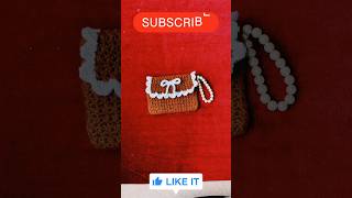 diy crochet purse 👛 diy craft handmade crochetprojects knitting viral gujjubencraftwala [upl. by Nagey]