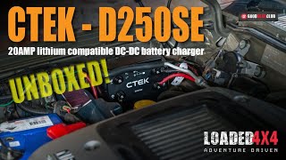 CTEKs D250SE battery charger unboxed [upl. by Veal507]