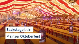 Backstage beim Mainzer Oktoberfest [upl. by Elephus]