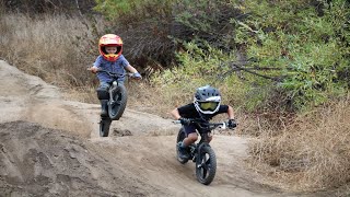 Mini Rippers Shred On STACYC Bikes [upl. by Kisung]