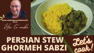 Persian Stew Ghormeh Sabzi  I Wasnt Expecting This  Country No40 [upl. by Tailor]