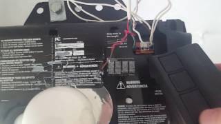 How to program a chamberlain garage door opener [upl. by Winna]