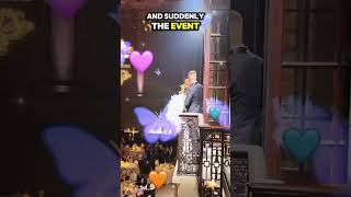 Epic Flash Mob Surprises Bride During Bouquet Toss  Unforgettable Wedding Moment shortsviralvideo [upl. by Timms]