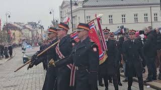 11112023 KRAKOWSKIE PRZEDMIEŚCIE  PRZEMARSZ WOJSKA POLSKIEGO [upl. by Korwin]