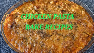 CHICKEN PASTA BAKE RECIPES DELICIOUS 😋 RECARDOS KITCHENampVLOGS [upl. by Asylem]