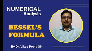 Bessels Formula  Derivation  Central Difference Interpolation  Numerical Analysis  BSC 3rd Year [upl. by Adnarb]