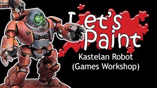 Lets Paint Kastelan Robot [upl. by Adelaida]