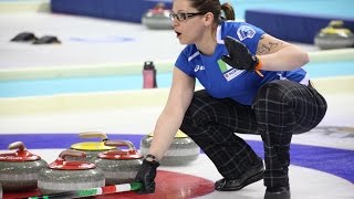 CURLING DENITA World Mixed Doubles Chp 2015  HIGHLIGHTS [upl. by Algernon]