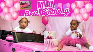 Nylahs 1st Birthday [upl. by Anirehs]