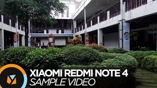 Xiaomi Redmi Note 4 Sample Video [upl. by Maxantia]