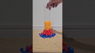 Reverse video😍😍😍Colored beads reverse theworldinslowmotion [upl. by Noslien]