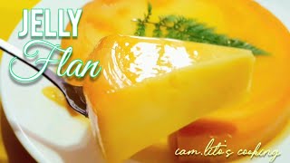 JELLY FLAN EASY AND TIPID RECIPE [upl. by Agler]