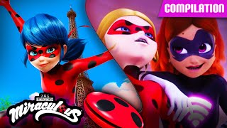 MIRACULOUS  🐞 Compilation 1 🐾 FULL EPISODES ▶️ Stormy Weather  Lady Wifi  Princess Fragrance [upl. by Nored]