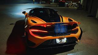 2022 McLaren 765LT POV Night Drive  4k ASMR [upl. by Anilag]