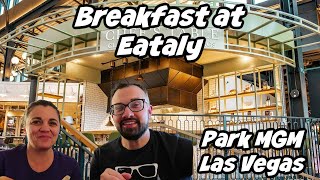 Eataly Breakfast Las Vegas Lavazza [upl. by Frodin866]