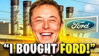 HUGE NEWS Elon Musk OFFICIALLY Bought Ford [upl. by Enert]