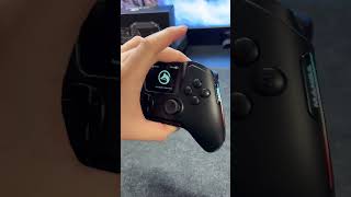 This controller has a built in display where you can fully customize your controller settings [upl. by Fineberg631]