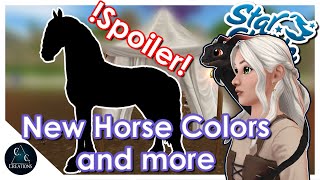 SSO  SPOILER  4 New Horse Colours Medieval Event and First Halloween Sets [upl. by Kirbee]