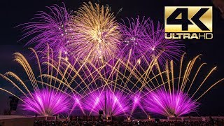 ⁽⁴ᴷ⁾ Int Fireworks Festival KnokkeHeist 2019 Giuliani Fireworks  Italy \ Italië  Vuurwerk [upl. by Caterina]