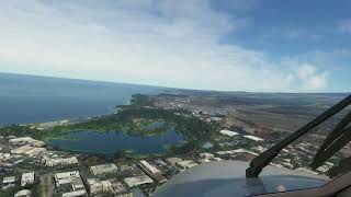 Landing in Kahului Maui Hawaii  PHOG HOG  Kahului Airport maui mauihawaii landing [upl. by Kwapong]