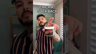 Chicano Slick Back HAIR TUTORIAL Shorts SuavecitoPomade Chicano Pompadour HairStyle [upl. by Anirtep287]