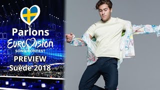 LEurovision en 3 minutes  Suède Benjamin Ingrosso  Dance You Off [upl. by Anaizit]