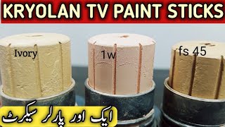 KRYOLAN TV PAINT STICKS  PARLOUR SECRET [upl. by Artied]