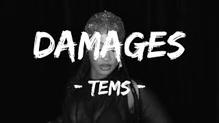 TEMS  Damages Official Lyrics Video [upl. by Atiuqes381]