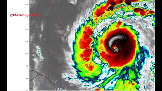 Urgente Huracan Beryl Cat 4 [upl. by Ecnarwal]